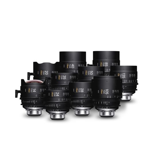 Sigma Classic Full-Frame PL Prime 10 Lens Kit